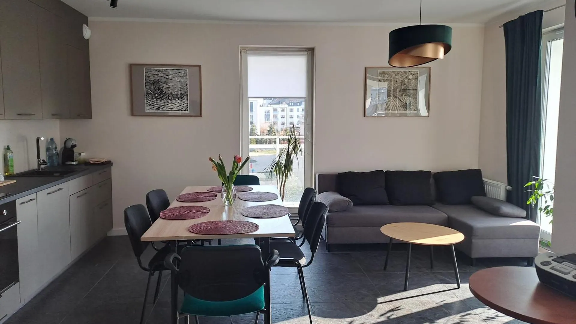 Komfortowy Apartament- 1 Salon, 3 Sypialnie, 2 Lazienki W Gdansku